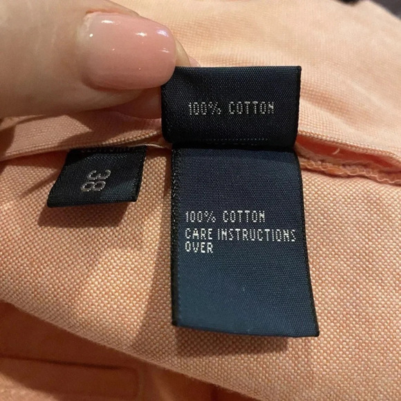 Polo Ralph Lauren Salmon Pink Cotton‎ 9.5” Shorts Men’s Size 38 (1118) - Picture 5 of 6